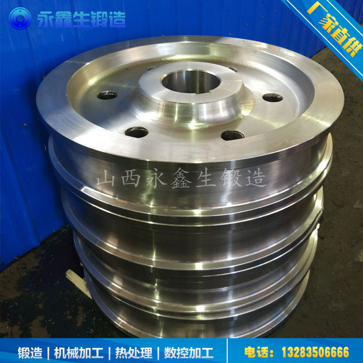 鋼水罐臺(tái)車(chē)車(chē)輪鍛件